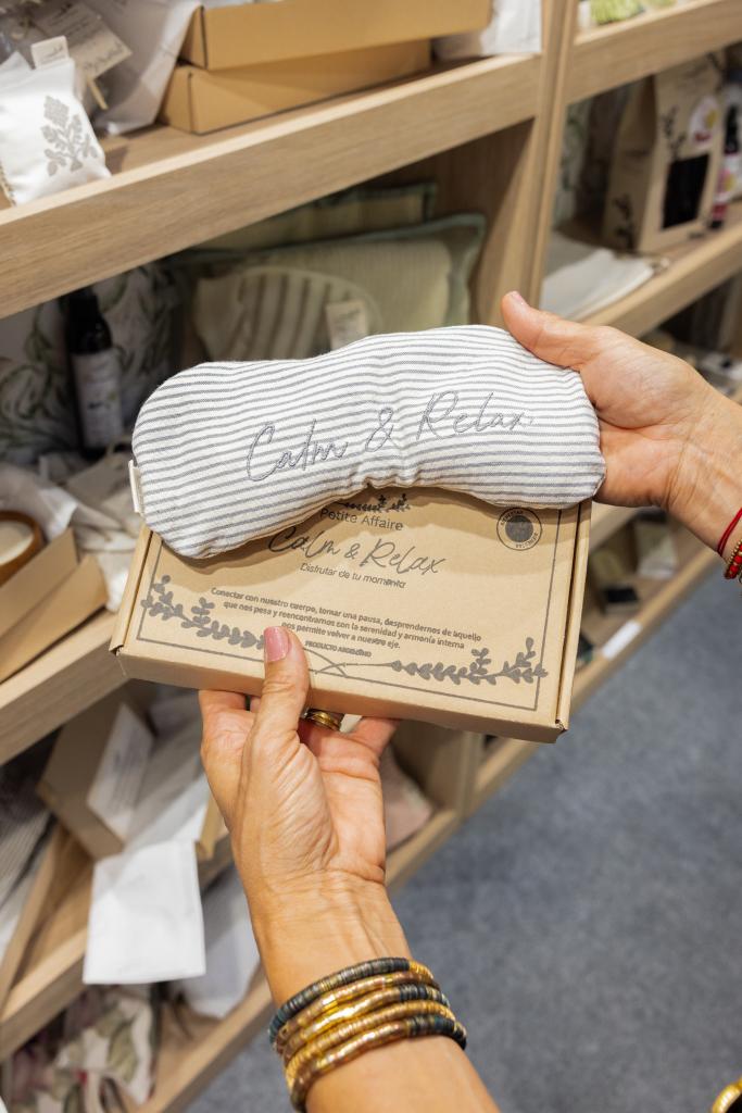 Almohadilla Terapeutica Chica Calma & Relax Raya Gris